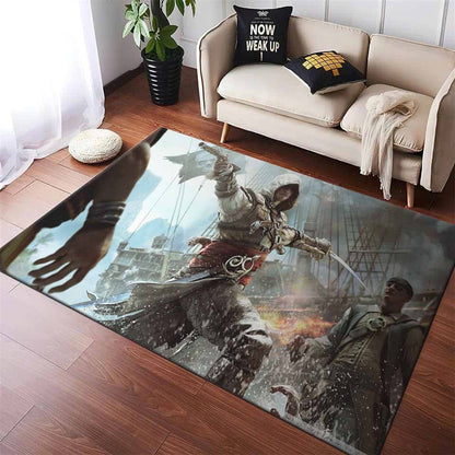 Assassins Creed Iv Black Flag Edward Kenway Teppich
