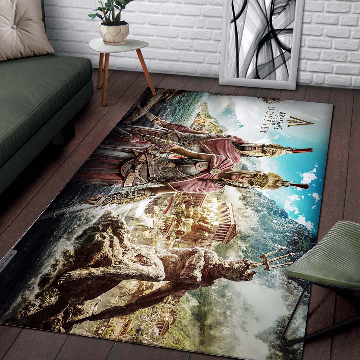 Assassins Creed Odyssey Kassandra Alexios Teppich 2