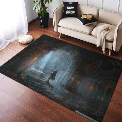 Assassins Creed Painting Teppich