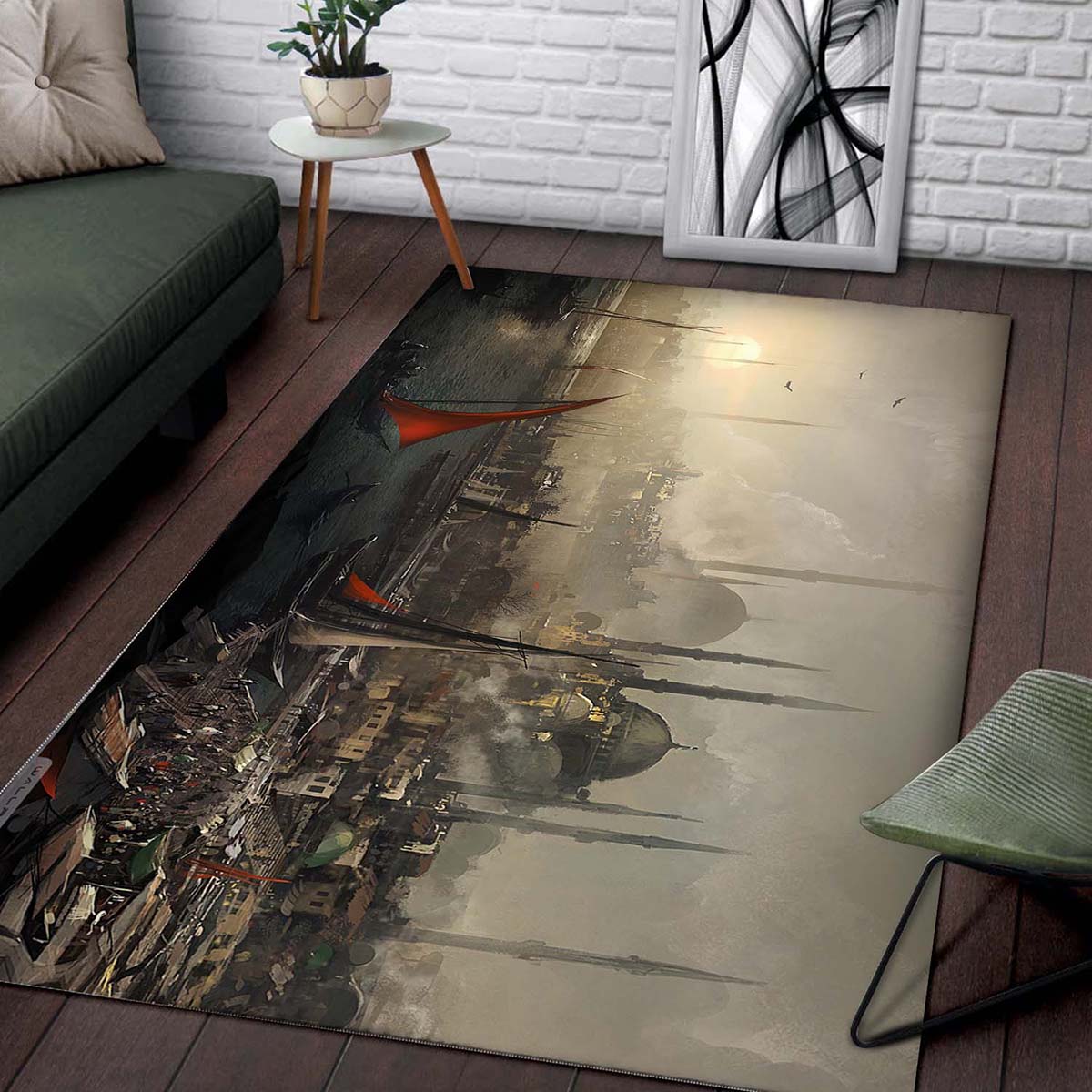 Assassins Creed The City Port Teppich 2