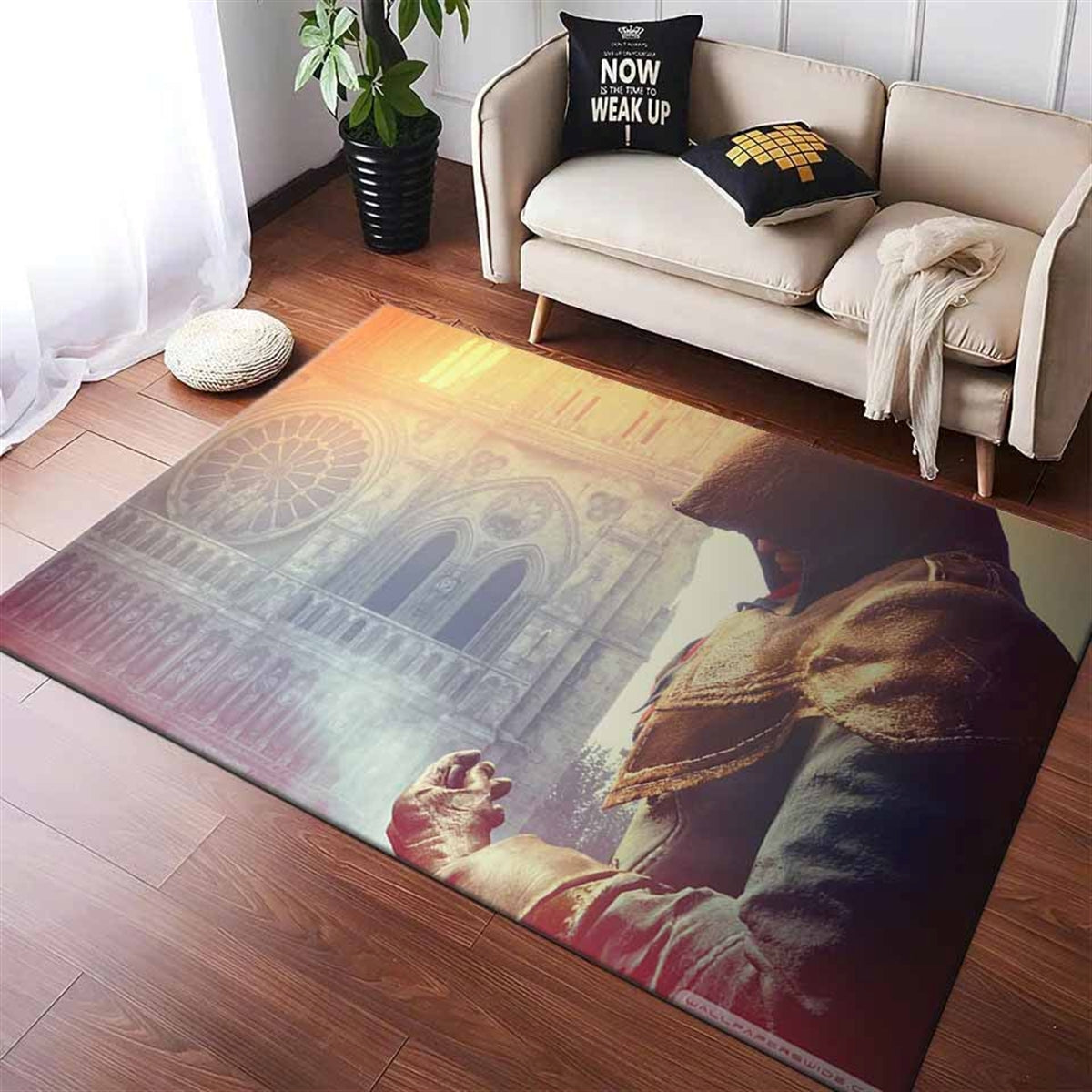 Assassins Creed Unity Video Game Teppich