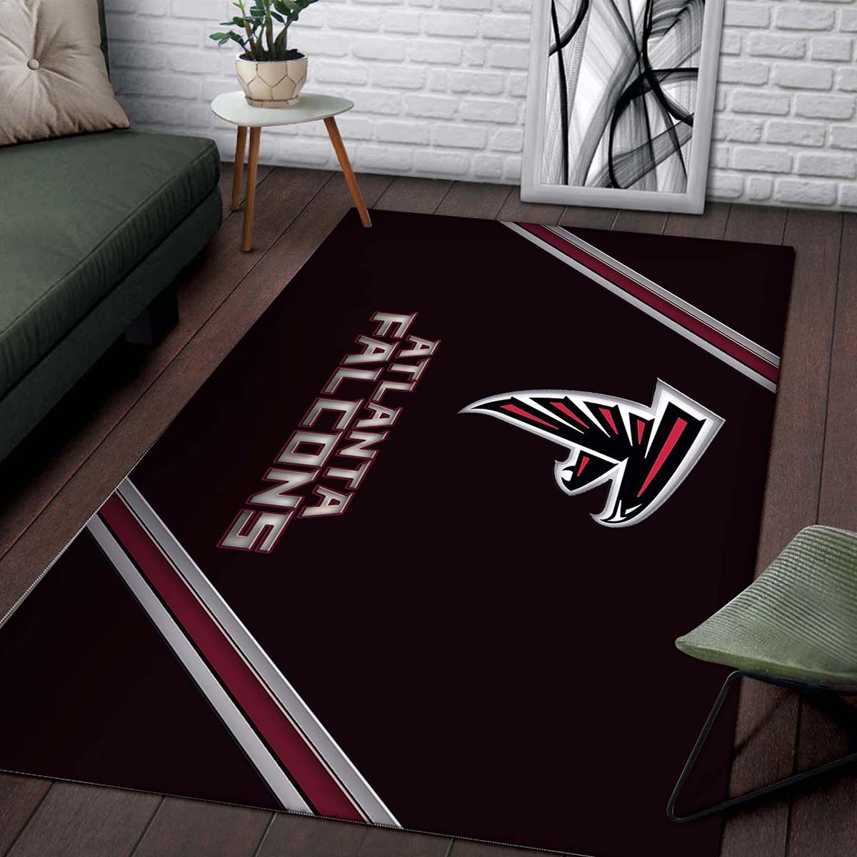 Atlanta Falcons Fuballmannschaft Teppich 2