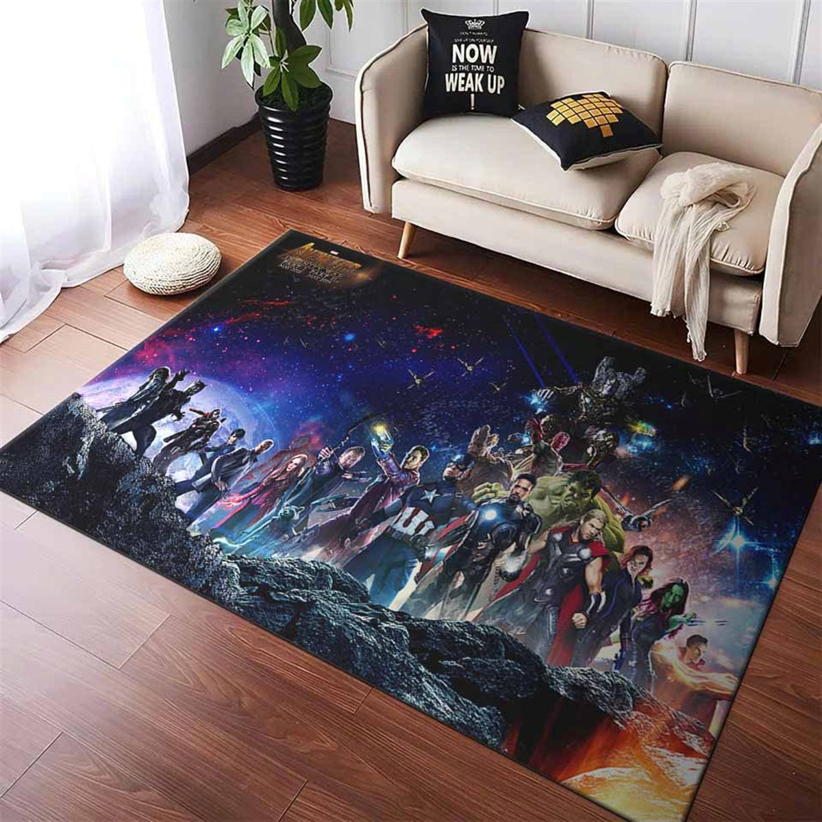 Avenger End Game Marvel Superhero Movies Teppich