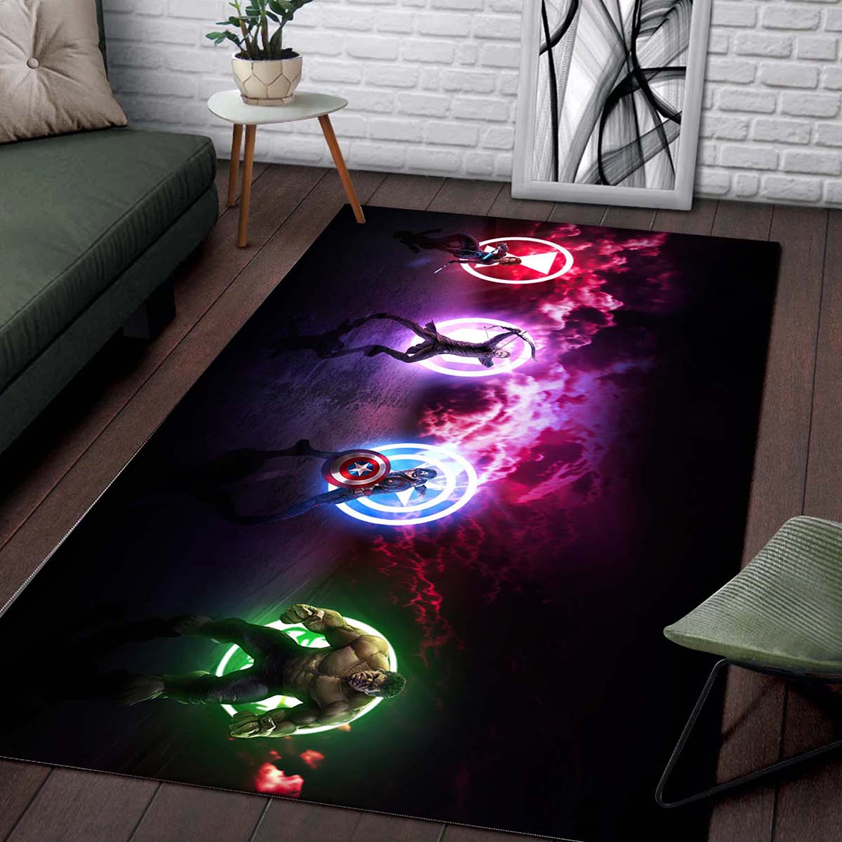 Avengers gotham knights style Teppich 2