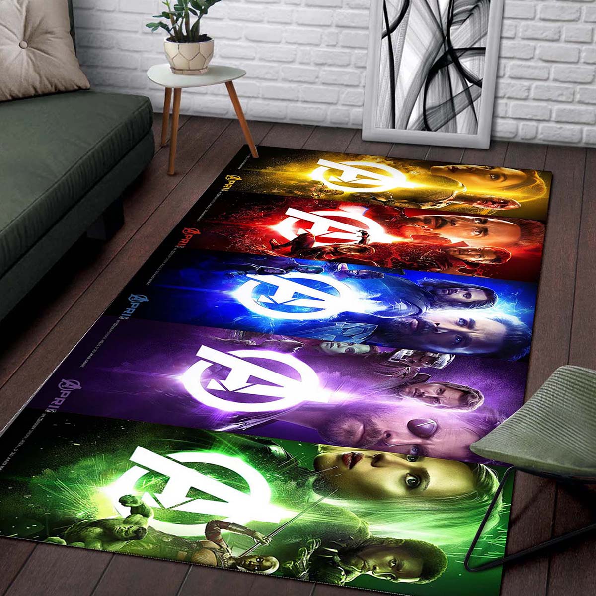Avengers infinity war superheroes1 Teppich 2