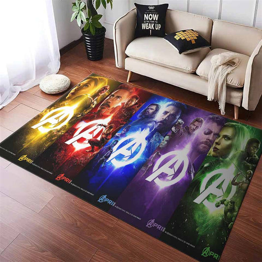 Avengers infinity war superheroes1 Teppich