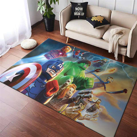 Avengers Lego Battle Teppich