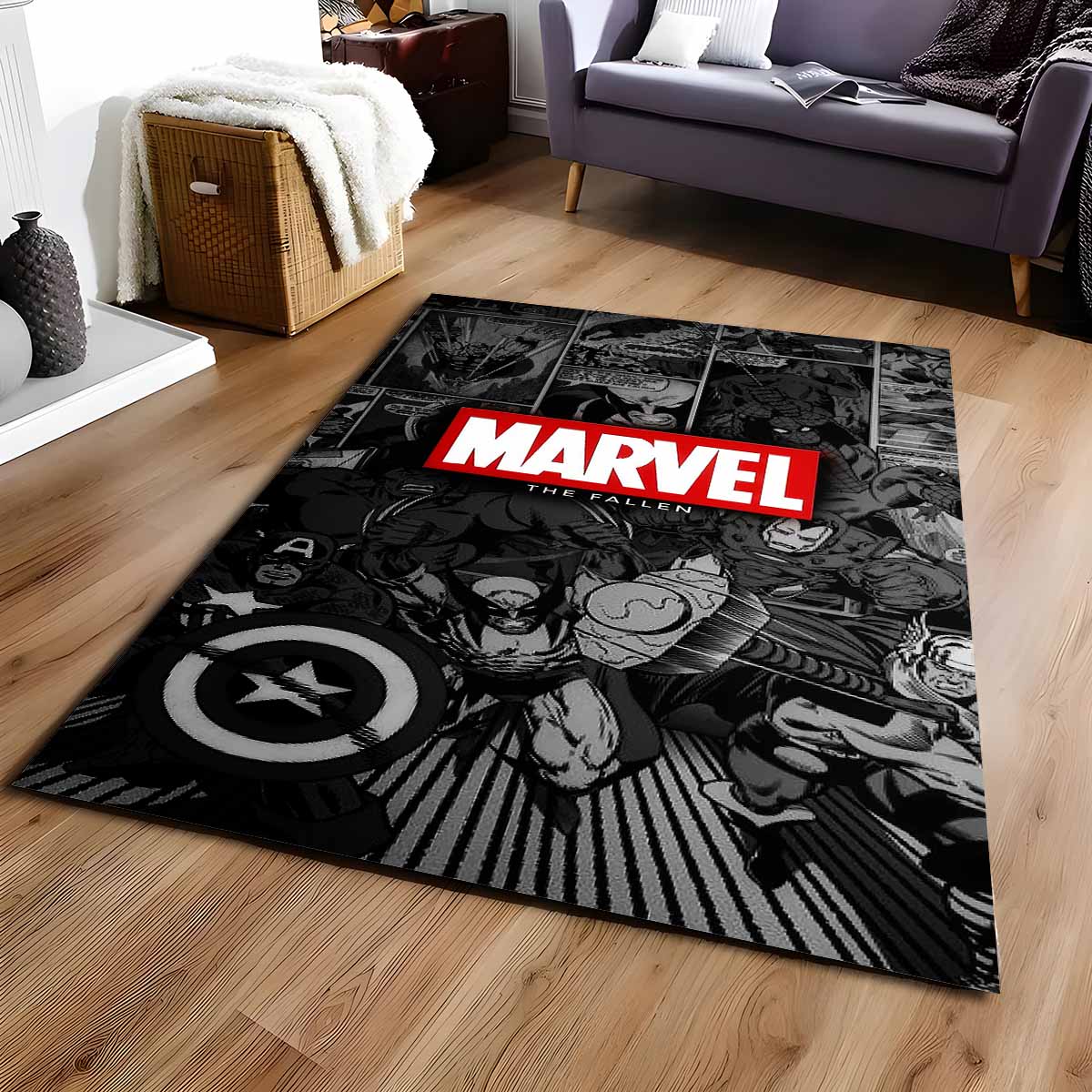 Avengers Marvel 07 Teppich