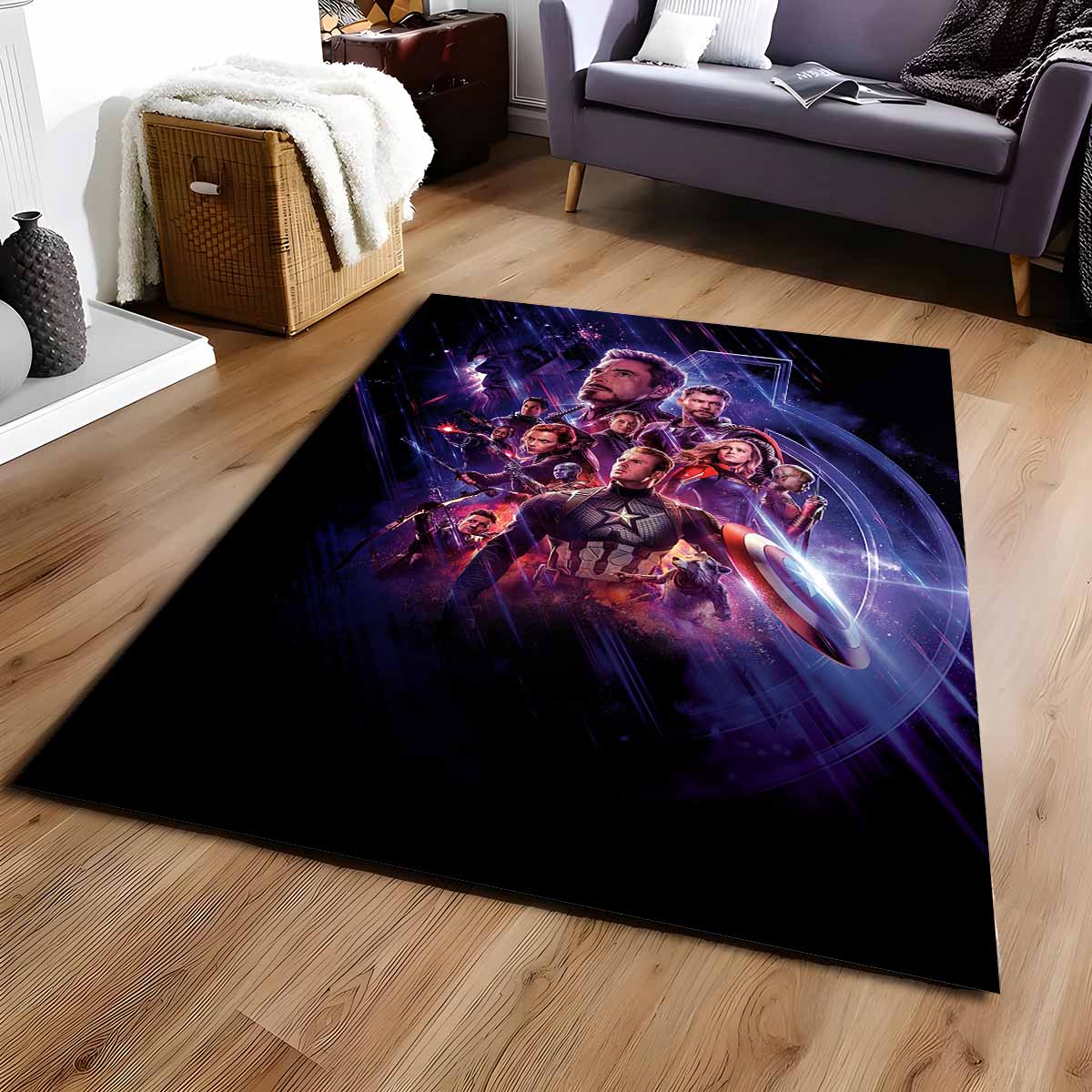 Avengers Marvel 10 Teppich