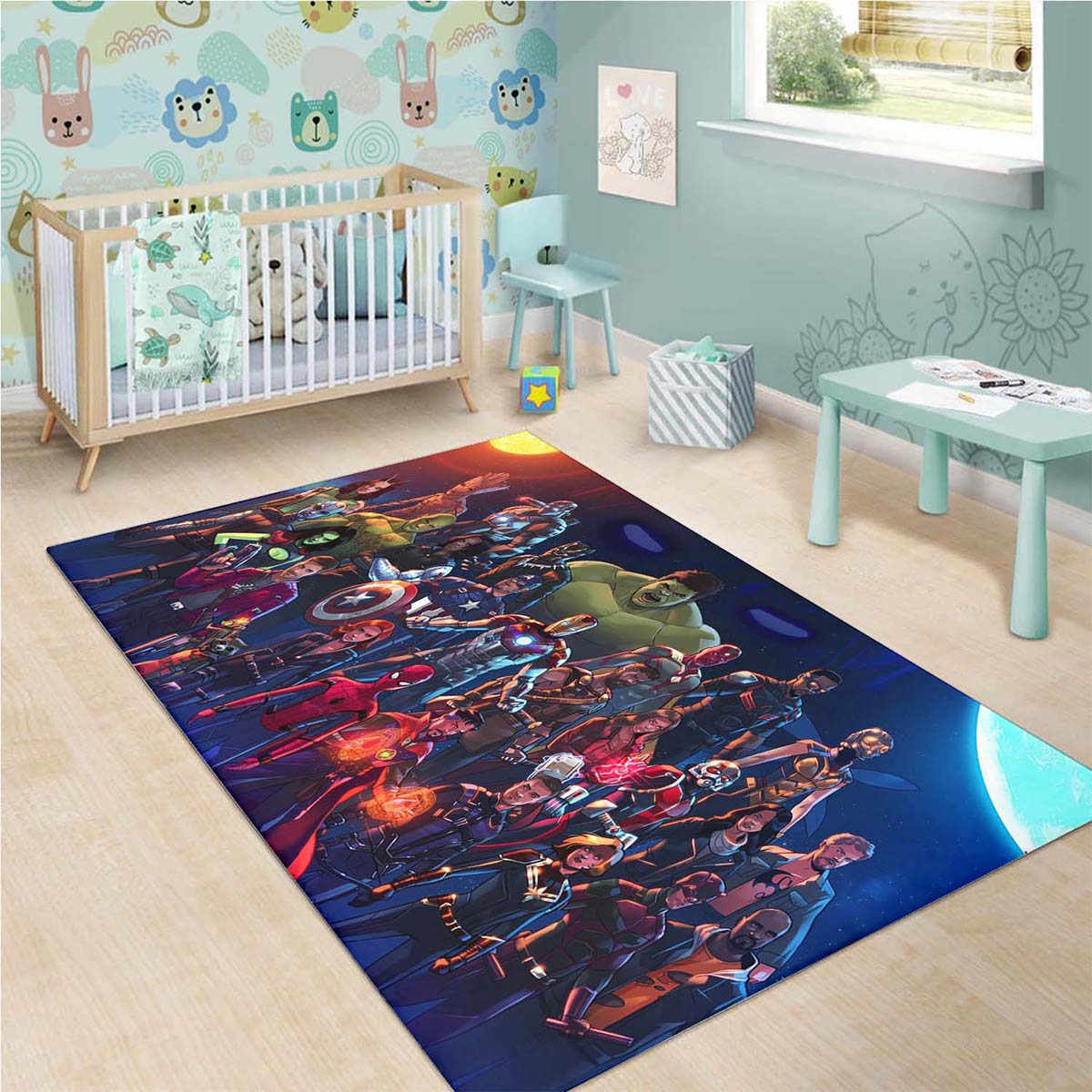 Avengers Marvel 4 Teppich 3