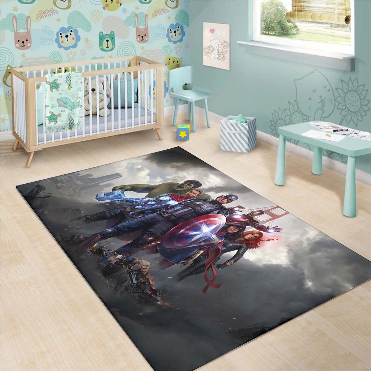 Avengers Marvel 8 Teppich (New) 3