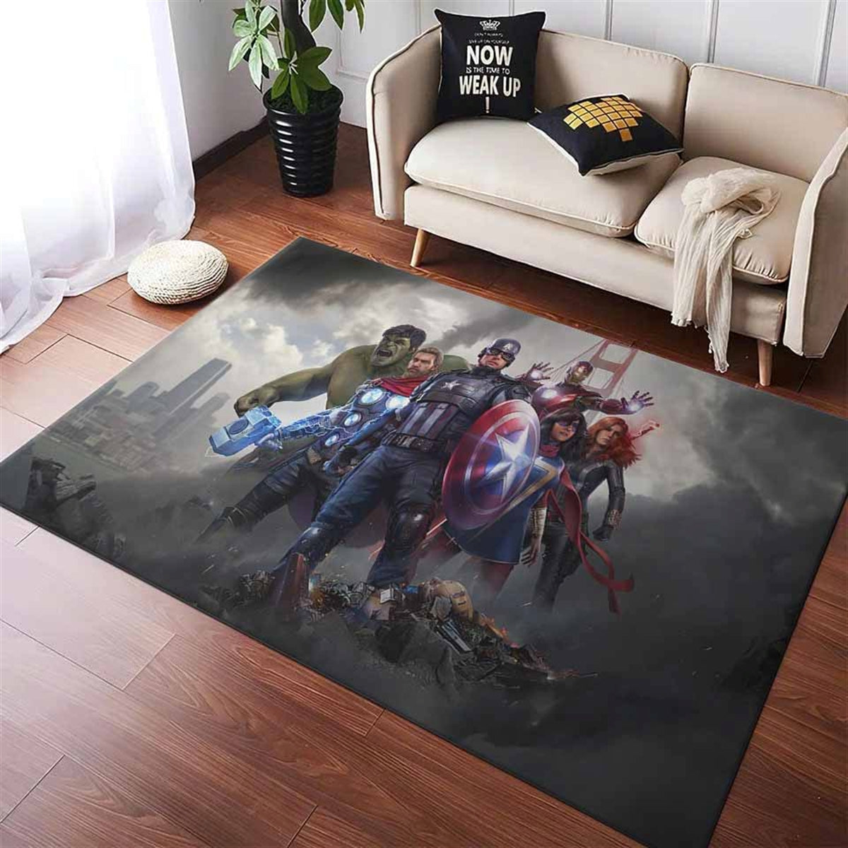 Avengers Marvel 8 Teppich (New)