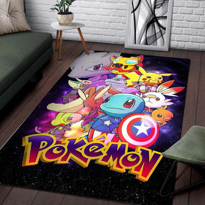 Avengers Pokemon Teppich 2