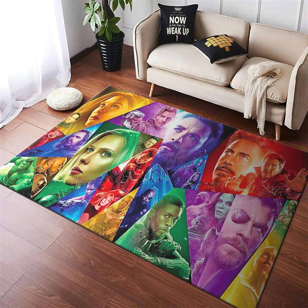 Avengers infinity war Teppich