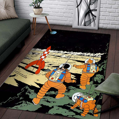 Aventures De Tintin Teppich 2