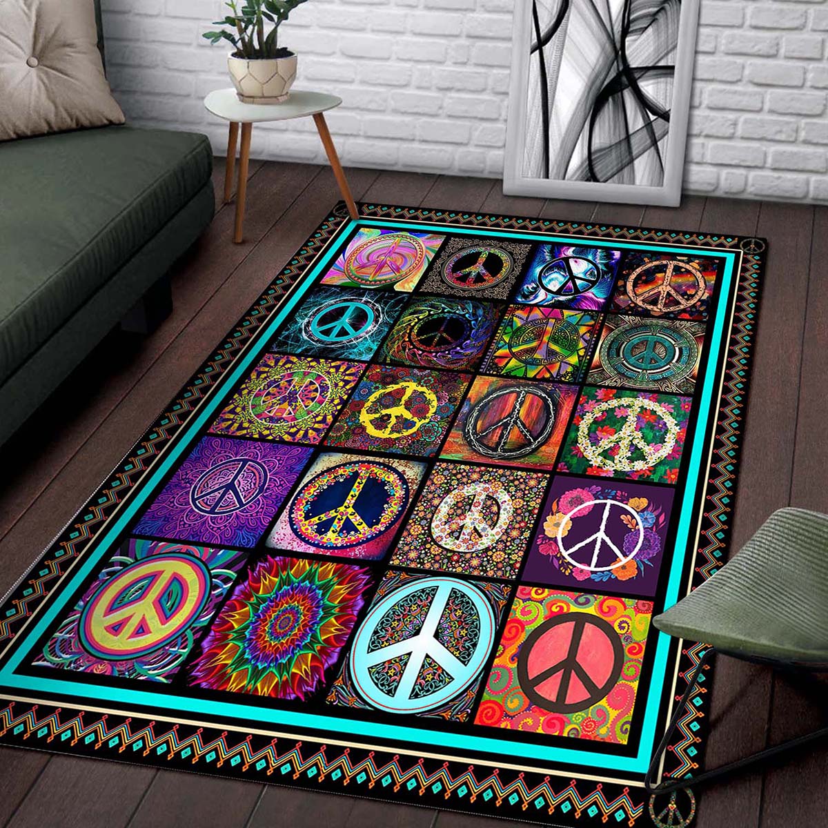 Awesome Hippie Teppich 2