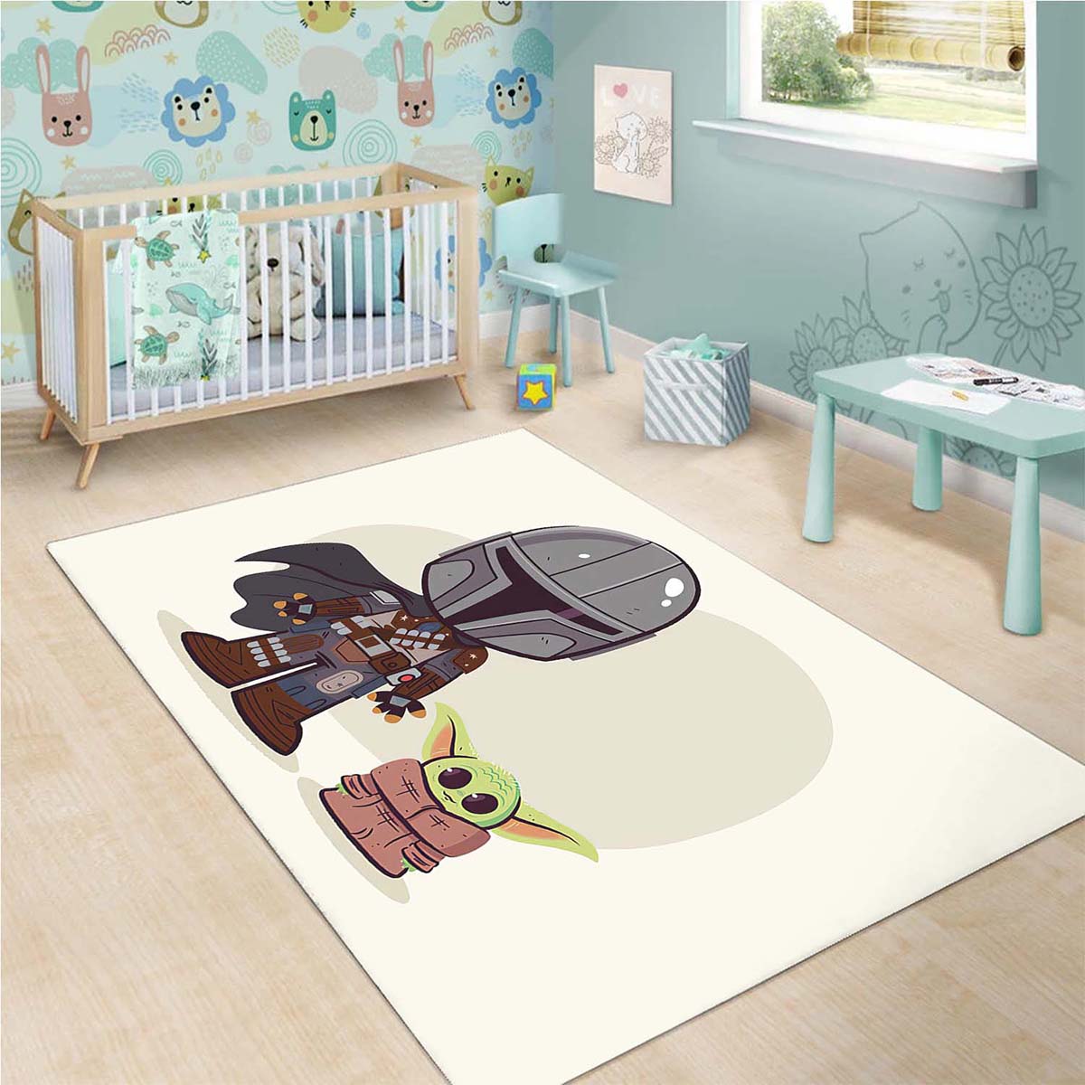 Baby Yoda Cute Teppich 3