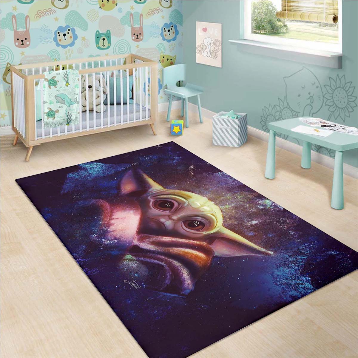 Baby Yoda The Mandalorian Star Wars Teppich 3