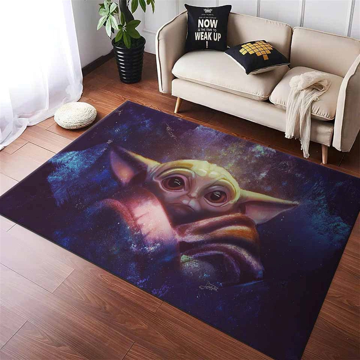 Baby Yoda The Mandalorian Star Wars Teppich