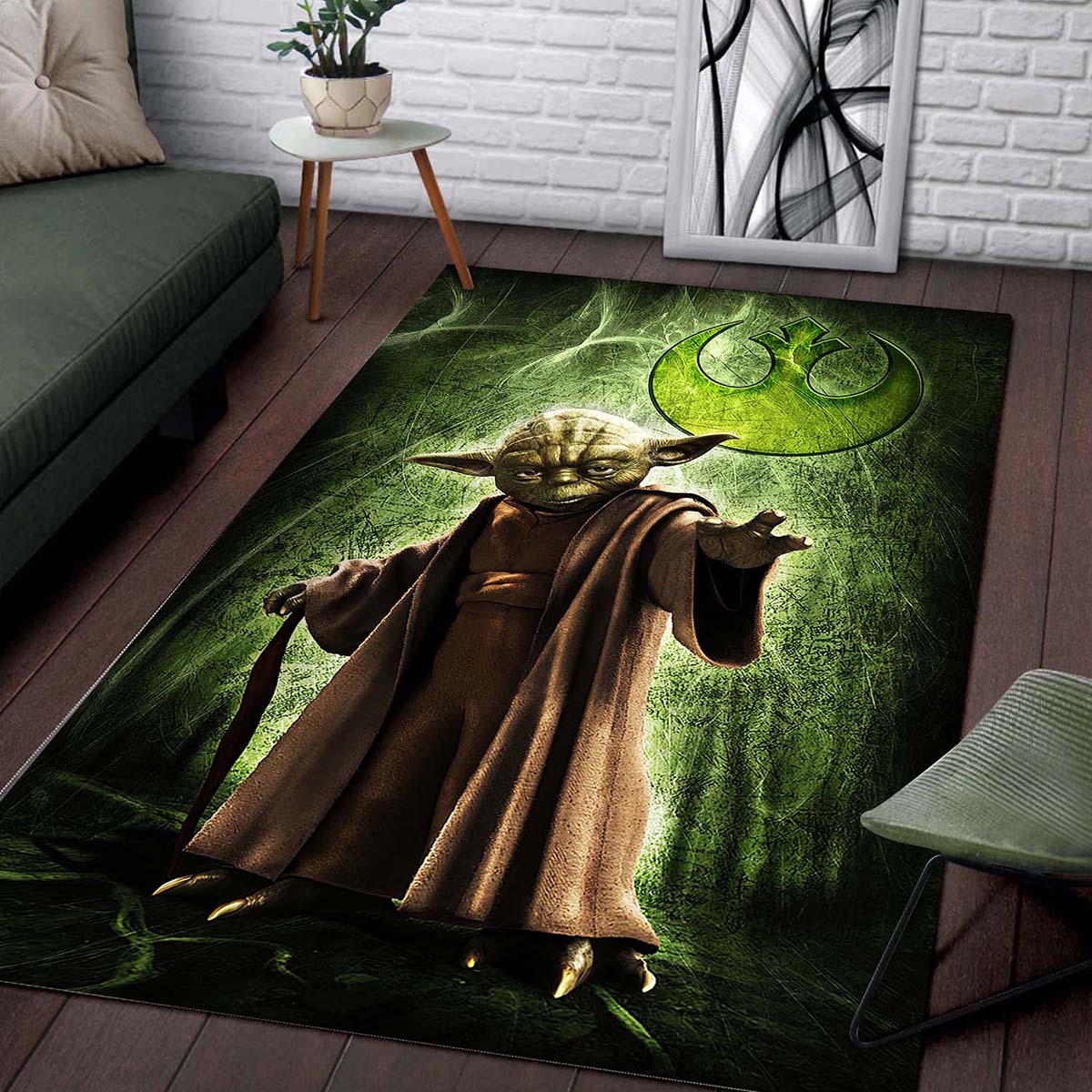 Baby Yoda The Mandalorian Teppich 2