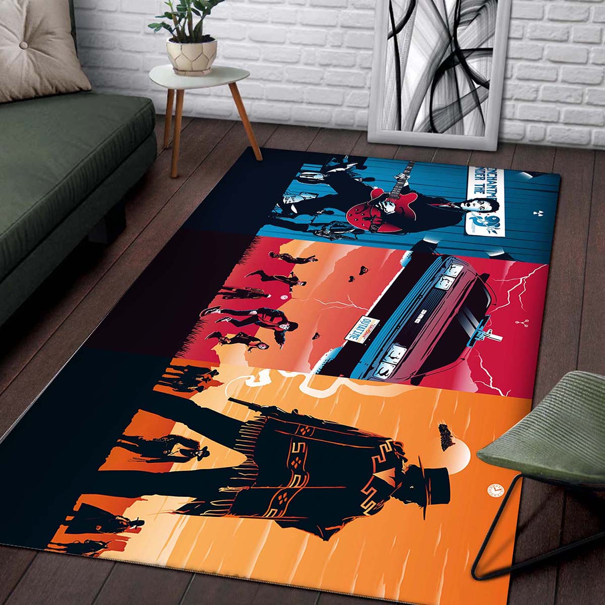 Back To The Future Trilogy Teppich 2