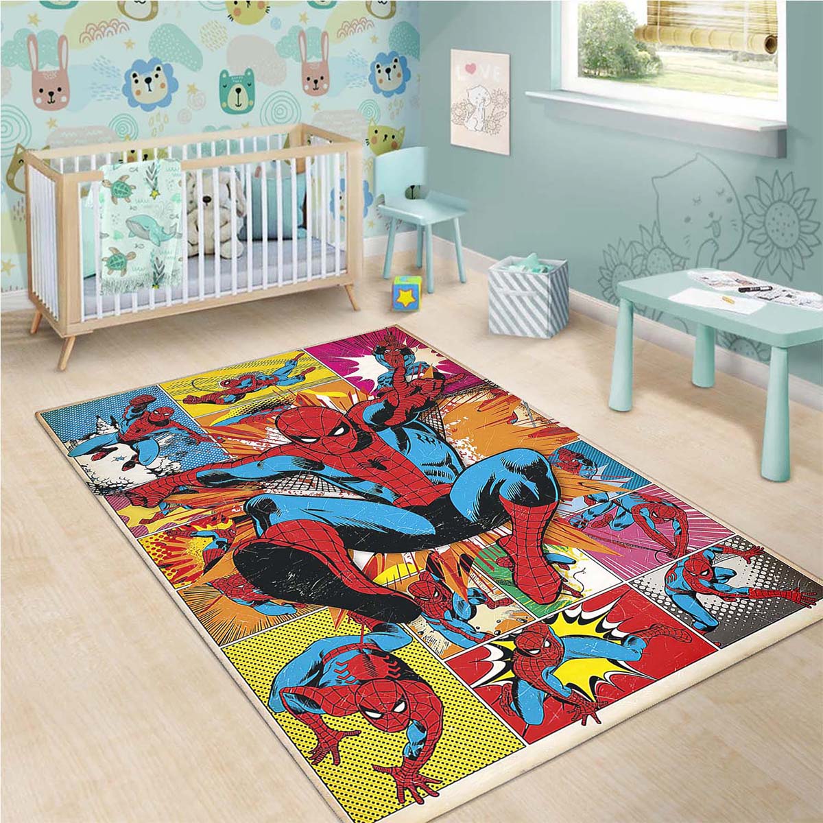 Bandes Dessines Spiderman Marvel Teppich 3