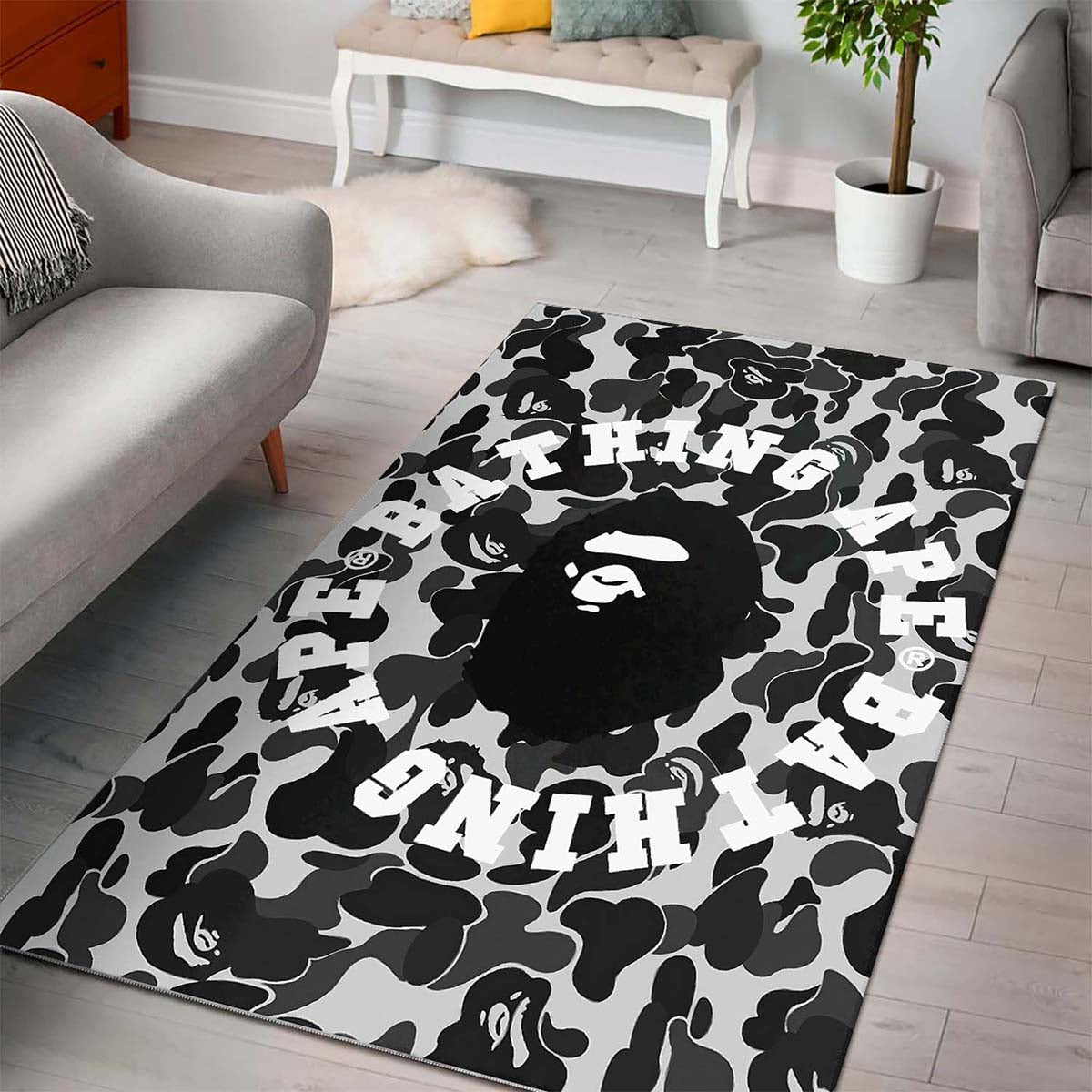Bape Baden Ape Camo Teppich 3