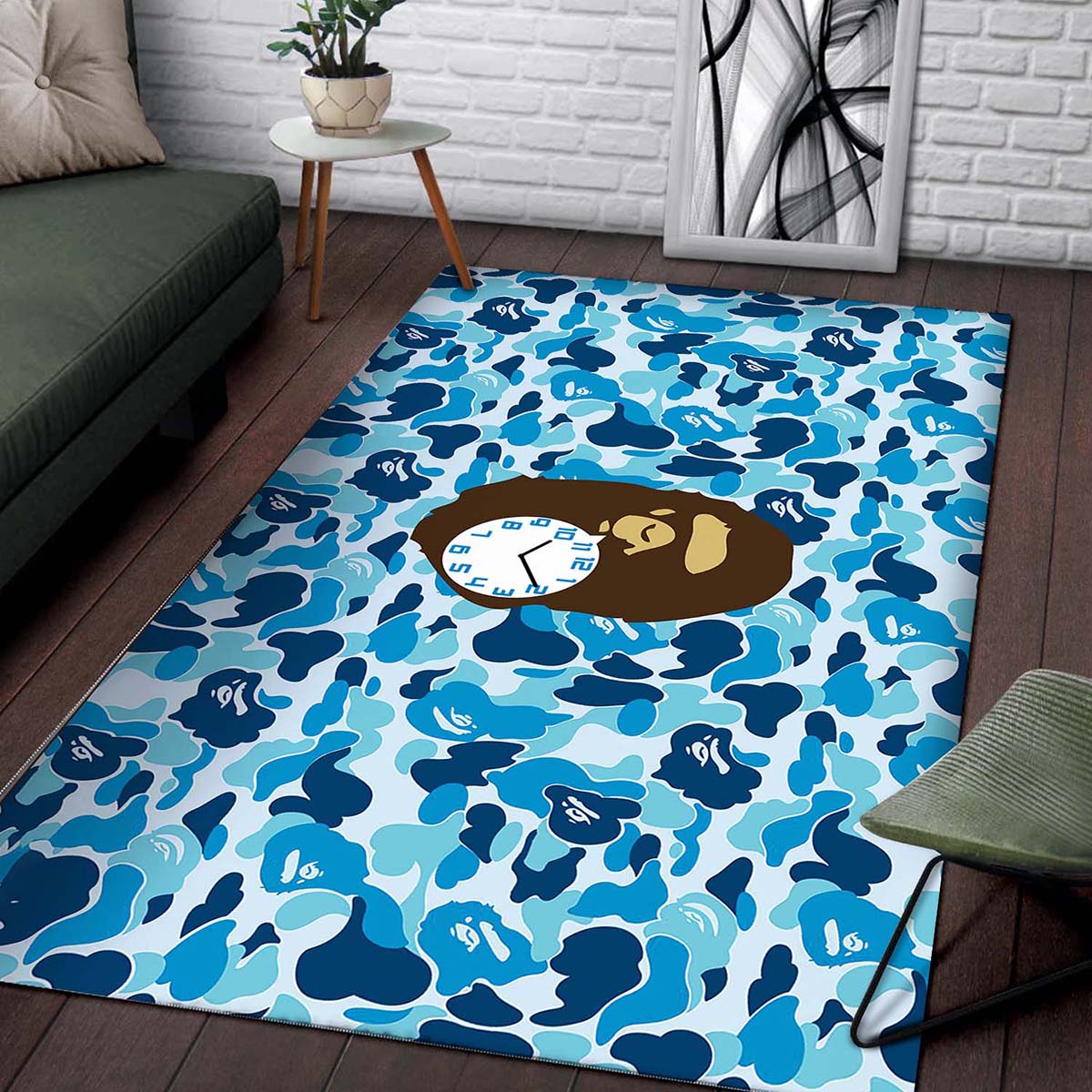 Bape-zeitmuster Teppich 2