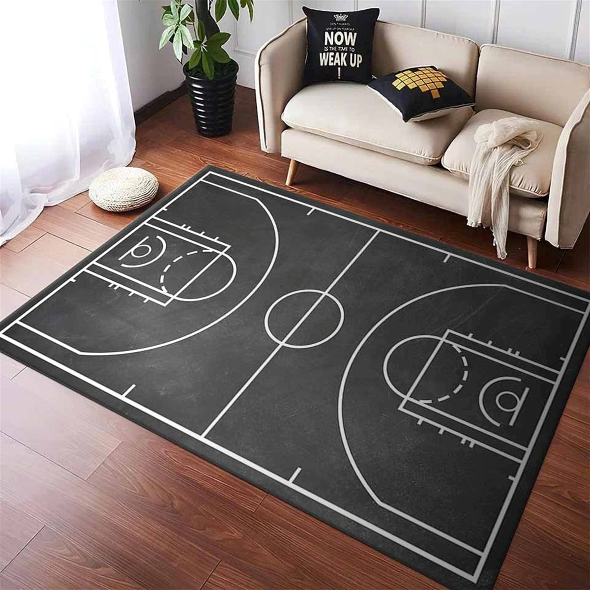 Basketball Yard Teppich
