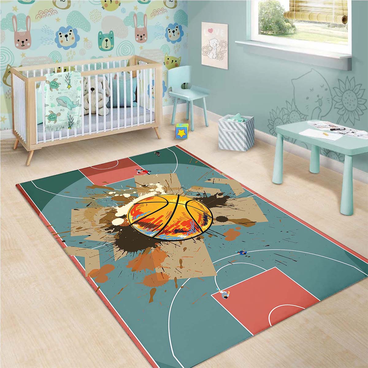 Basketball Teppich 3