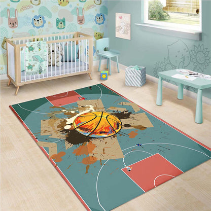 Basketball Teppich 3