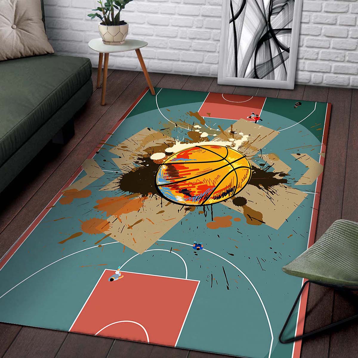 Basketball Teppich 2