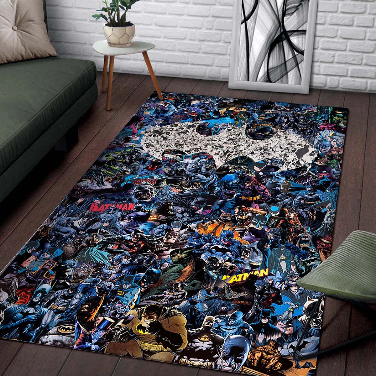 Batman Dc Movies Bedroom Teppich 2