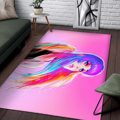 Beautiful Girl Teppich 2