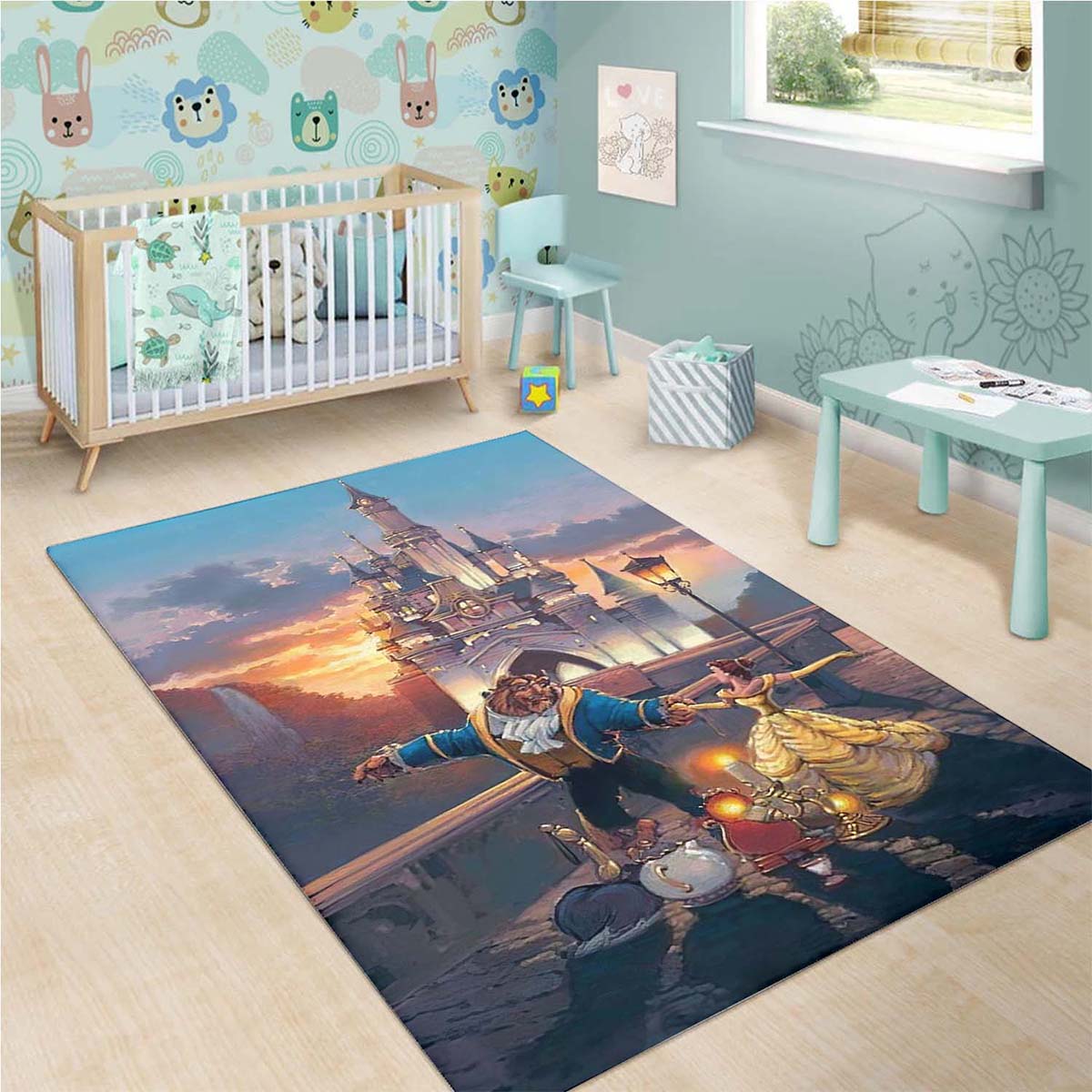 Beauty And The Beast Teppich 3