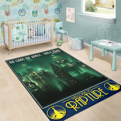 Bioshock Welcome To Rapture Teppich