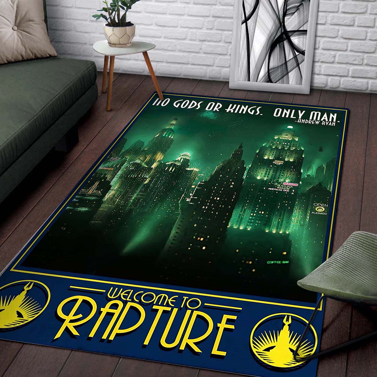 Bioshock Welcome To Rapture Teppich 2
