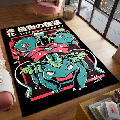 Bisasam Pflanzen-pokmon 2 Teppich 2
