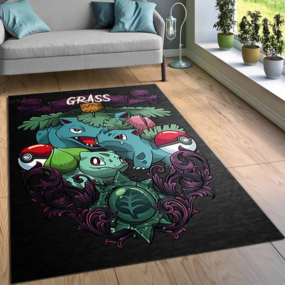 Bisasam Pflanzen-pokmon Teppich 3