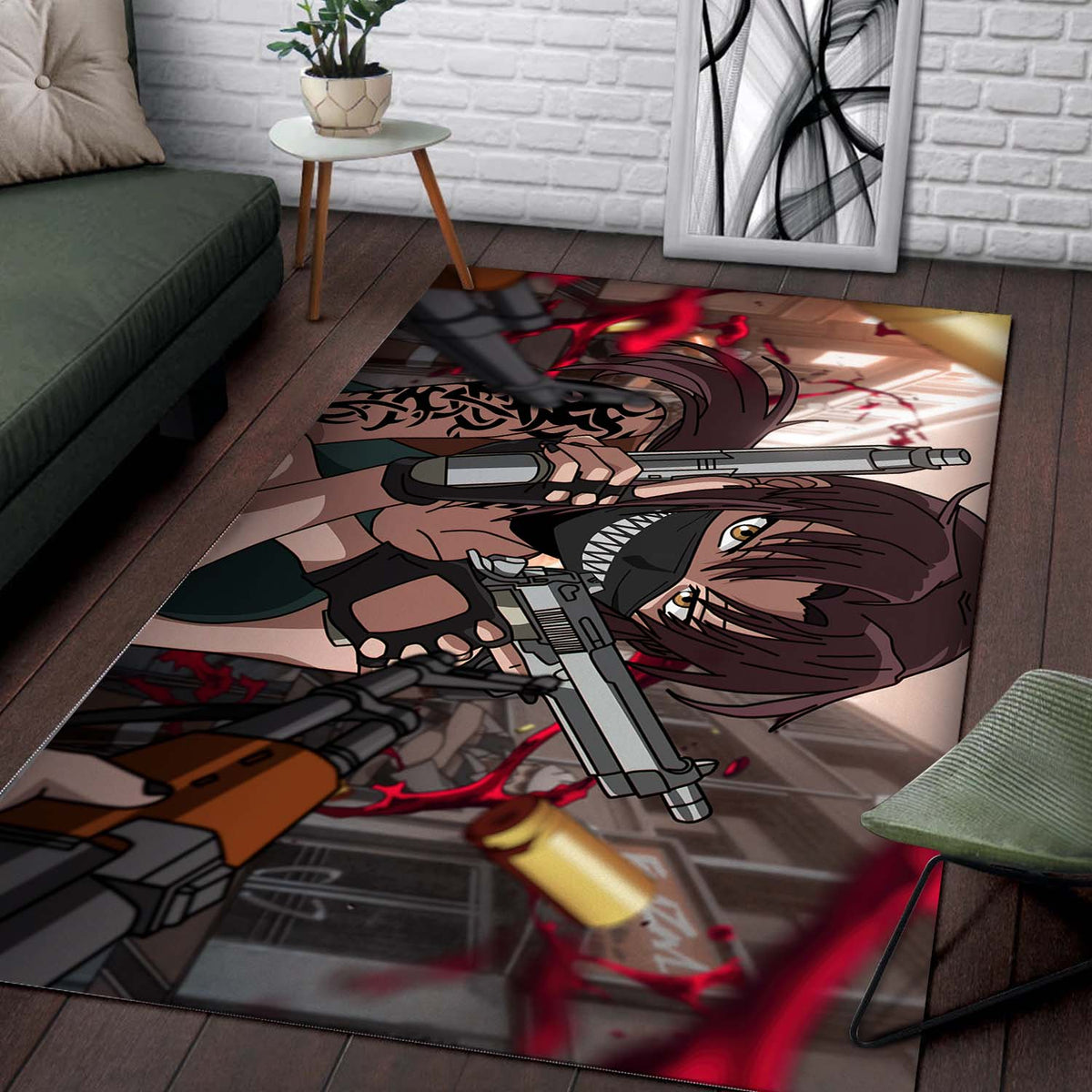 Black Lagoon Revy 5K Teppich 2