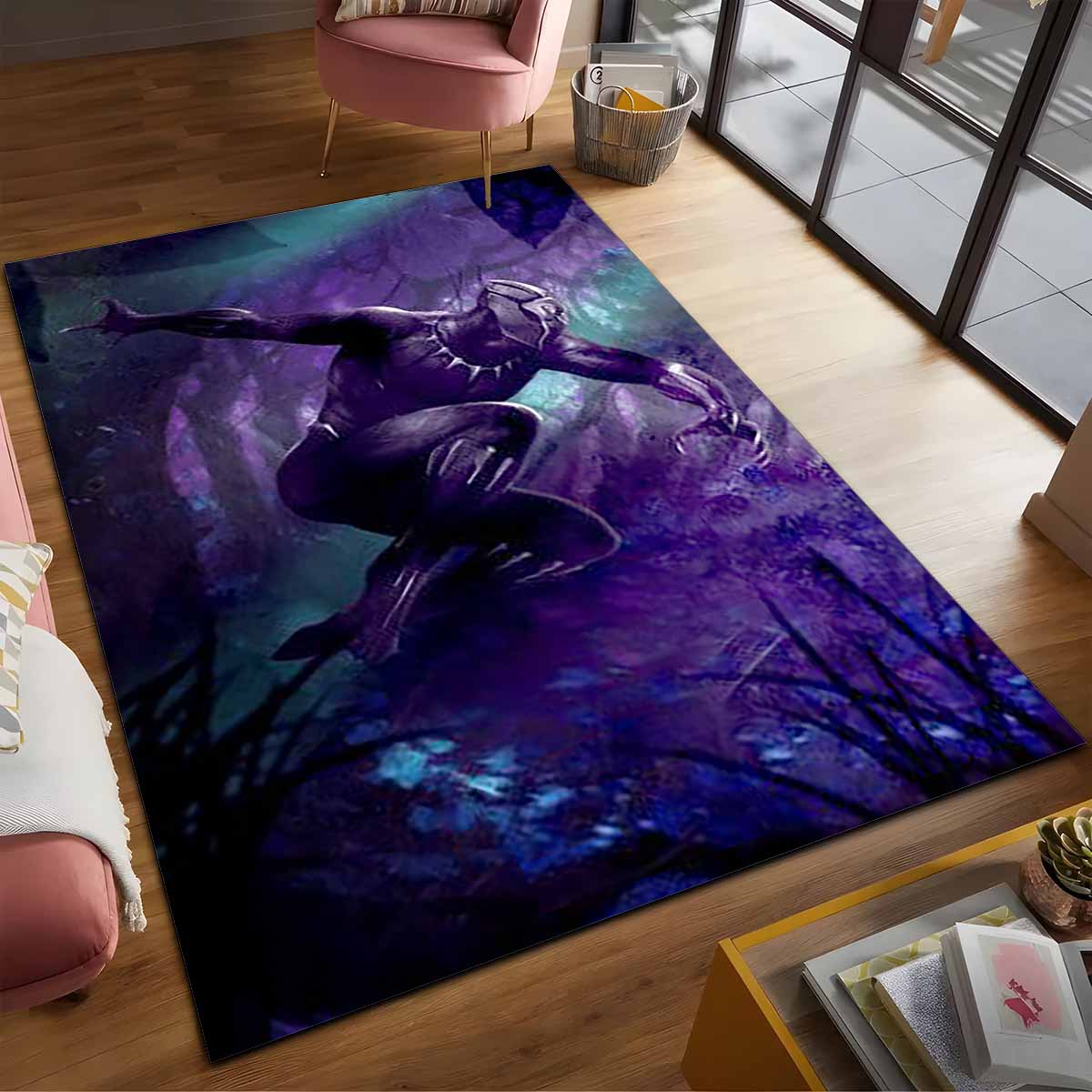 Black Panther Marvel 1005 Teppich 2