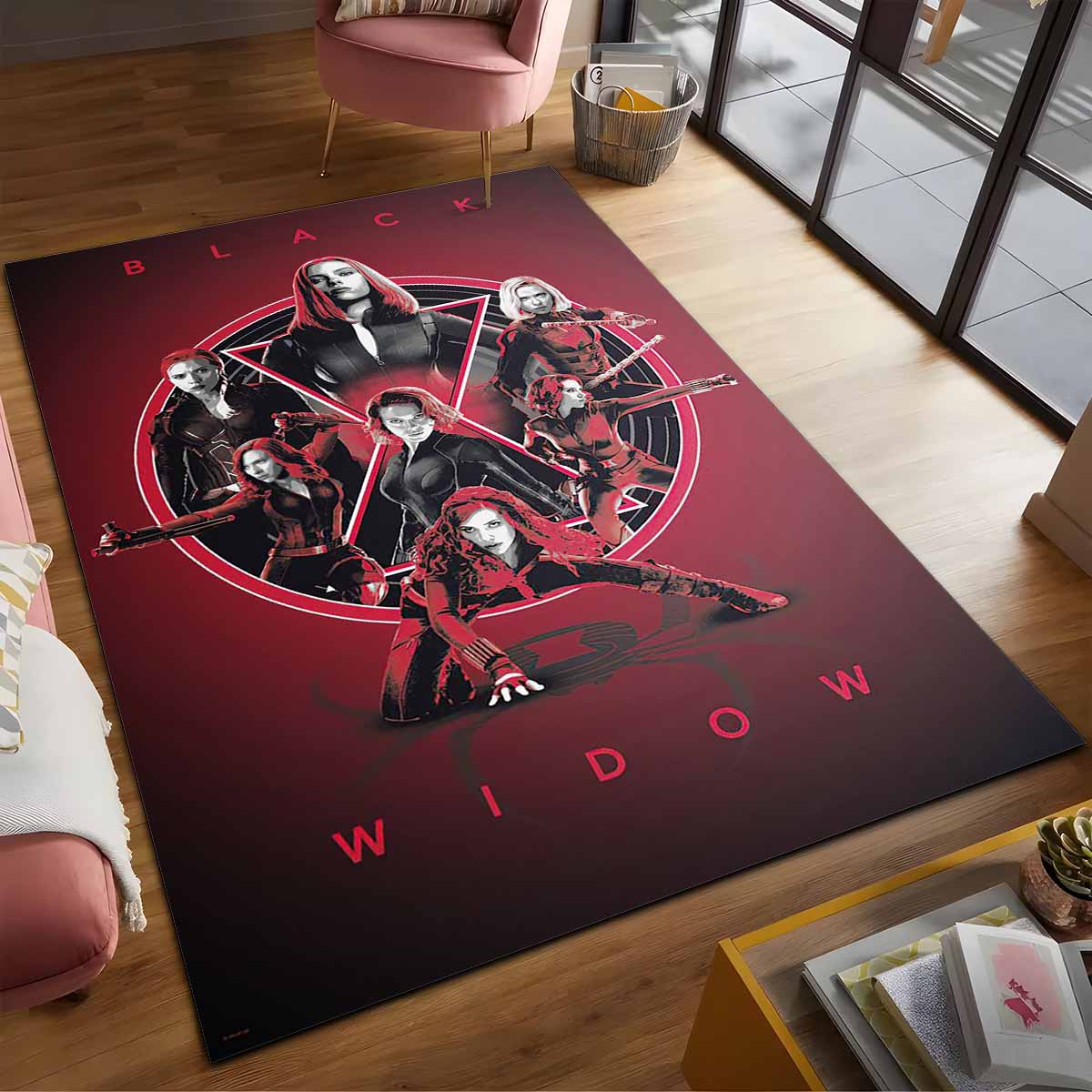 Black Widow Marvel Teppich 2