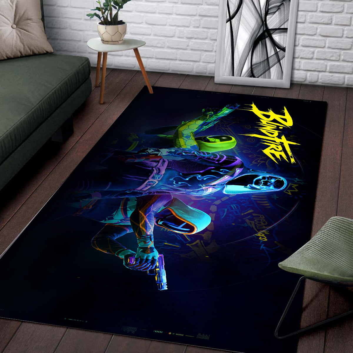 Blindfire Key Art Teppich 2