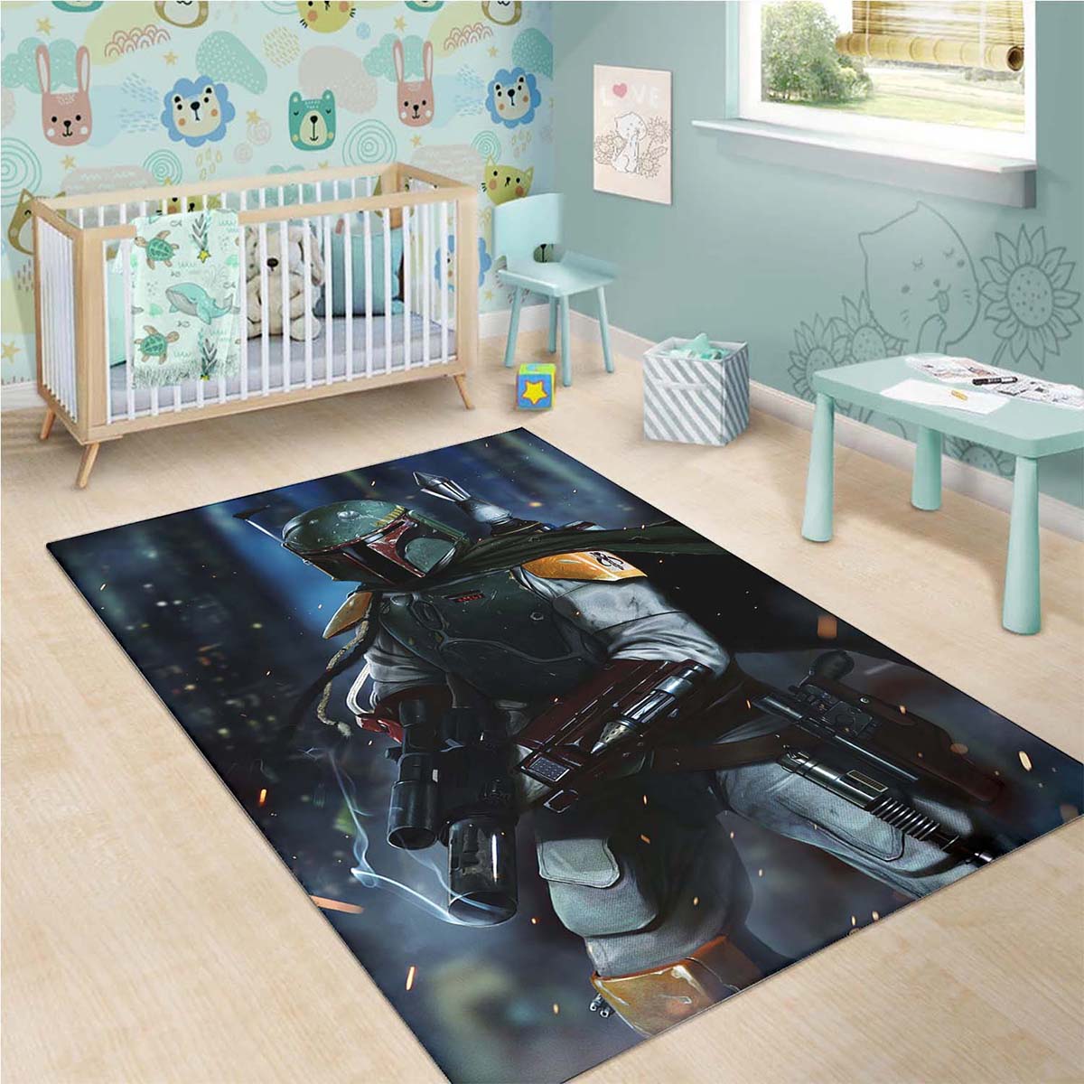 Boba Fett Wie Sie Star Wars Wnschen Teppich 3
