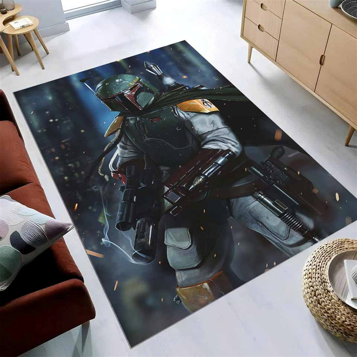 Boba Fett Wie Sie Star Wars Wnschen Teppich