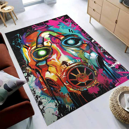 Borderlands Graffiti Gaming Teppich