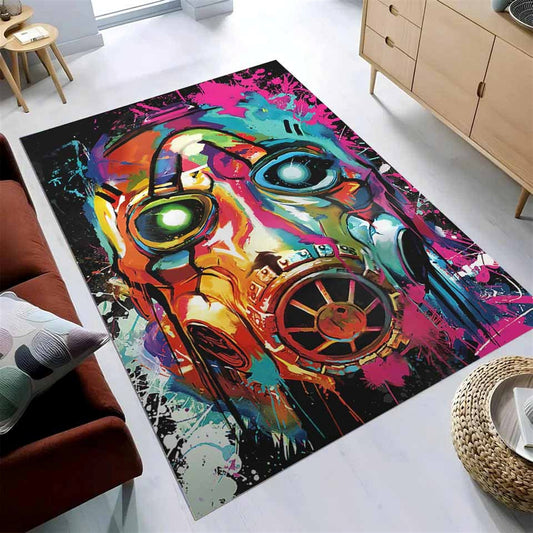 Borderlands Graffiti Gaming Teppich