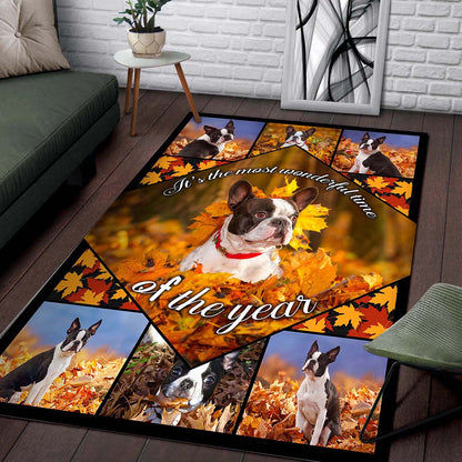 Boston Terrier So Cool Teppich 2