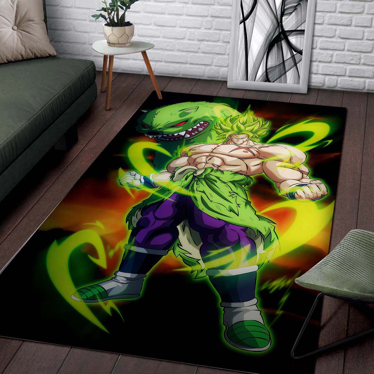 Broly Dragon Ball Z Teppich 2