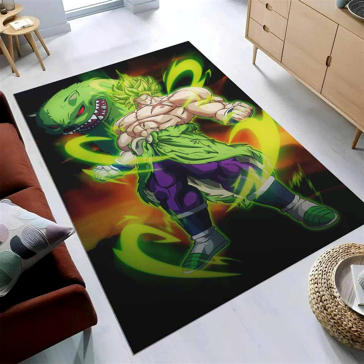 Broly Dragon Ball Z Teppich